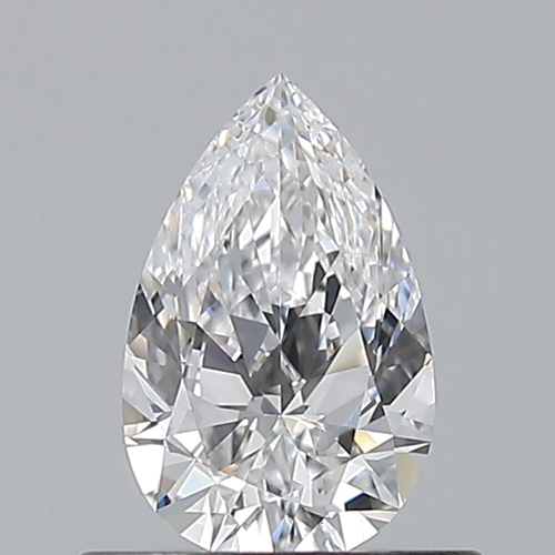 0.51 carat D-VS1 Natūralus Pear Deimantas (1)