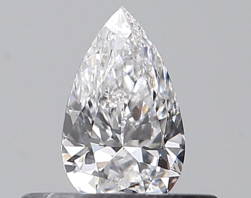 0.26 carat D-VS1 Natūralus Pear Deimantas (1)