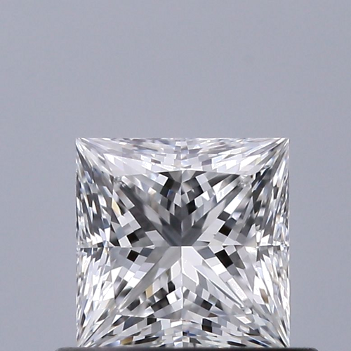 0.62 carat E-VVS2 Natūralus Princess Deimantas (1)