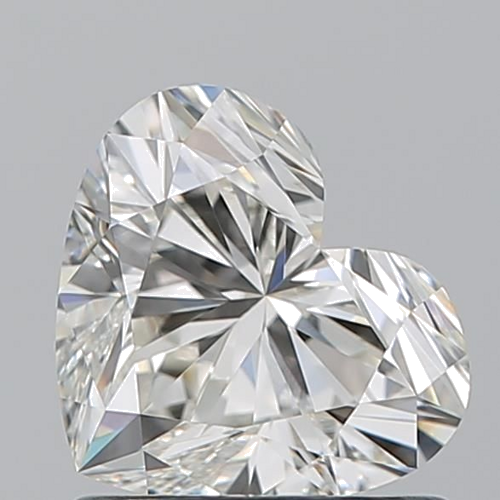 1.03 carat I-VS1 Natūralus Heart Deimantas (1)