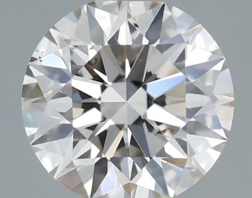 0.52 carat K-SI1 Excellent cut Natūralus Round Deimantas (1)