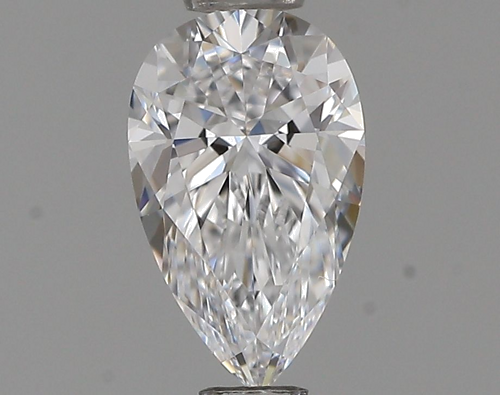 0.62 carat D-IF Natūralus Pear Deimantas (1)