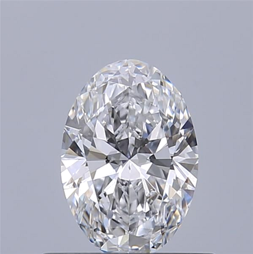 0.51 carat D-VS2 Natūralus Oval Deimantas (1)