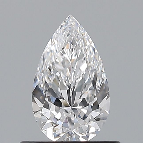 0.57 carat D-VS2 Natūralus Pear Deimantas (1)