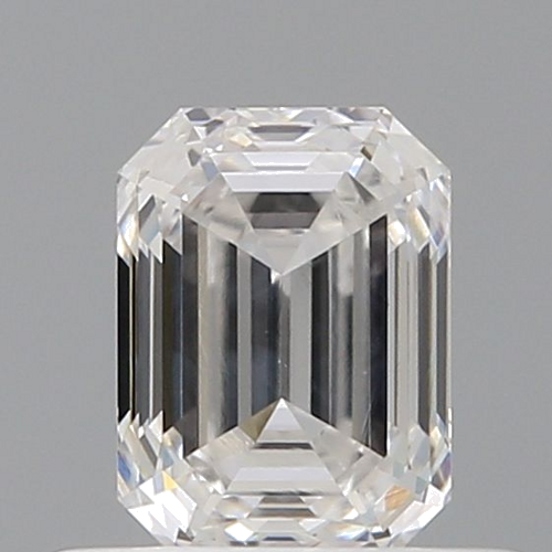 0.51 carat F-SI1 Natūralus Emerald Deimantas (1)