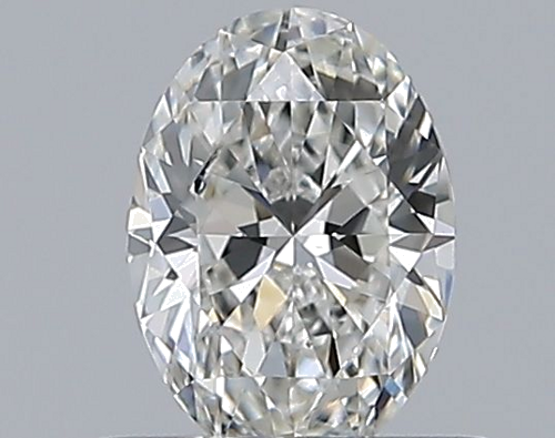 0.48 carat G-VS2 Natūralus Oval Deimantas (1)