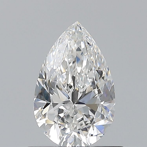 0.7 carat E-VS2 Natūralus Pear Deimantas (1)