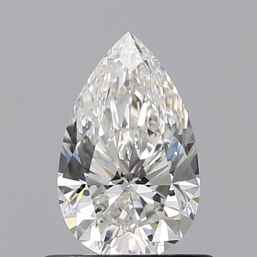 0.61 carat F-VS1 Natūralus Pear Deimantas (1)