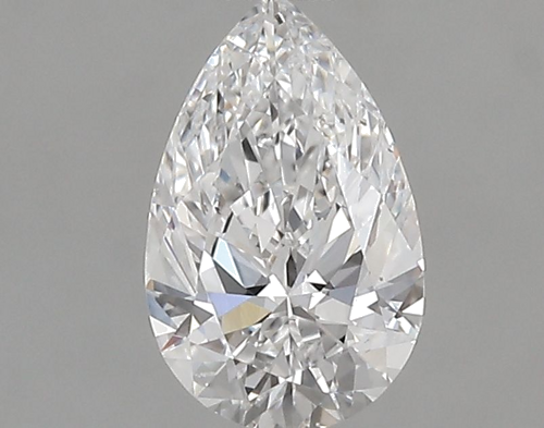 0.6 carat D-SI2 Natūralus Pear Deimantas (1)
