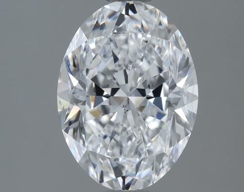 1.81 carat D-SI1 Natūralus Oval Deimantas (1)