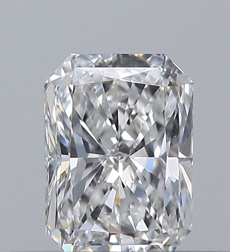 0.33 carat E-VVS1 Natūralus Radiant Deimantas (1)