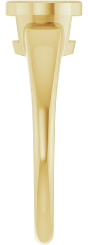 Sužadėtuvių Žiedas „Bezel-Set Solitaire“ 14k yellow gold Round 6.5mm (4)