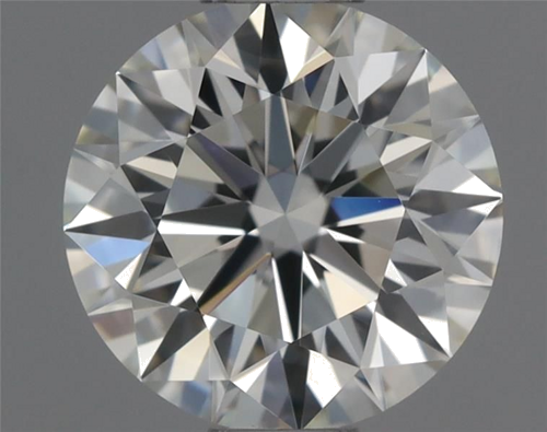 0.61 carat J-VVS1 Excellent cut Natūralus Round Deimantas (1)