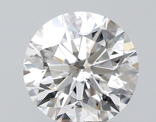0.9 carat G-SI1 Excellent cut Natūralus Round Deimantas (1)