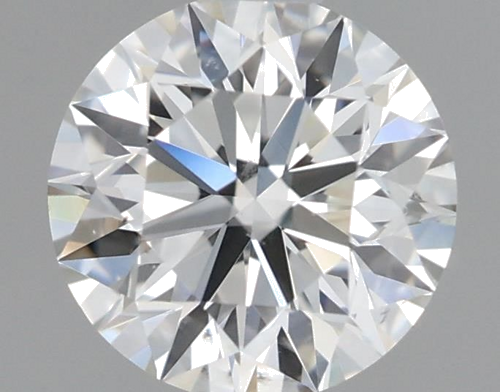 0.61 carat I-SI1 Excellent cut Natūralus Round Deimantas (1)
