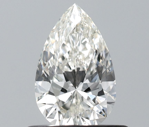 0.51 carat I-VVS1 Natūralus Pear Deimantas (1)