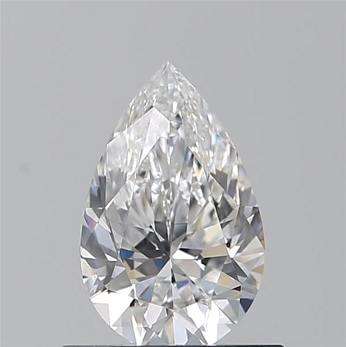 0.7 carat E-VVS2 Natūralus Pear Deimantas (1)