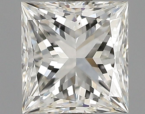 0.51 carat H-VS2 Natūralus Princess Deimantas (1)