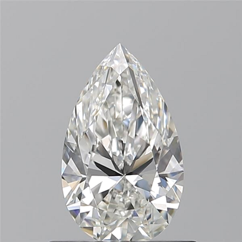 0.7 carat G-VS1 Natūralus Pear Deimantas (1)