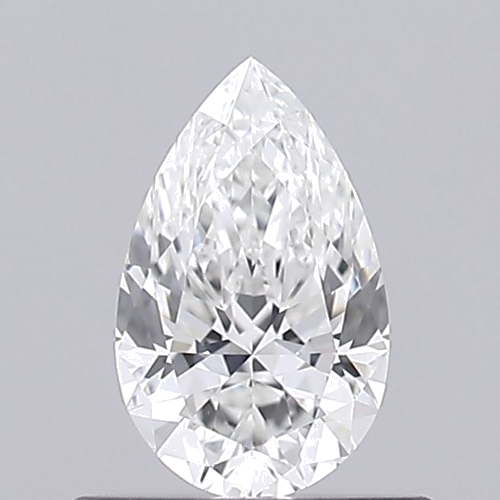 0.43 carat G-VVS1 Natūralus Pear Deimantas (1)
