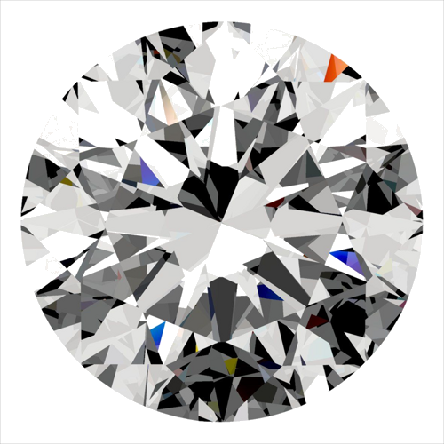 0.31 carat I-VVS2 Excellent cut Natūralus Round Deimantas (1)