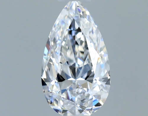 0.41 carat D-VVS1 Natūralus Pear Deimantas (1)