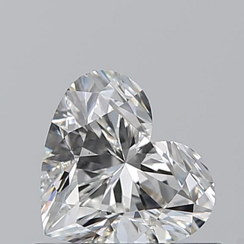 0.55 carat H-VS1 Natūralus Heart Deimantas (1)