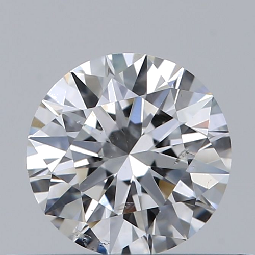0.4 carat F-SI2 Excellent cut Natūralus Round Deimantas (1)