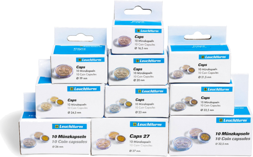 Capsules for all euro coins (100 pcs.) (2)