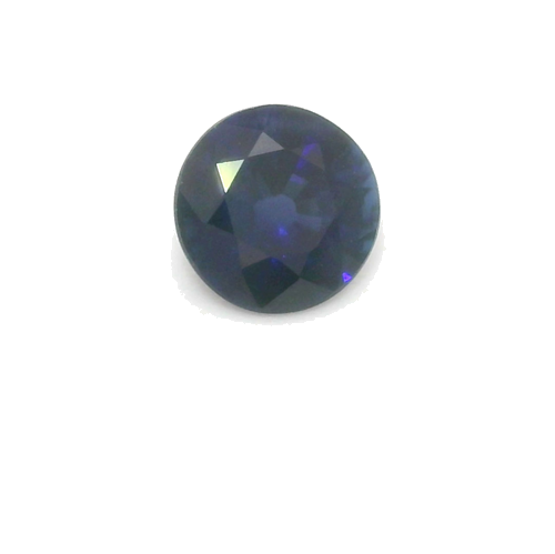 0.5 carat BLUE Round Safyras (1)
