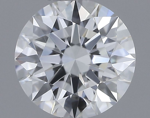 0.59 carat F-VVS1 Excellent cut Natūralus Round Deimantas (1)