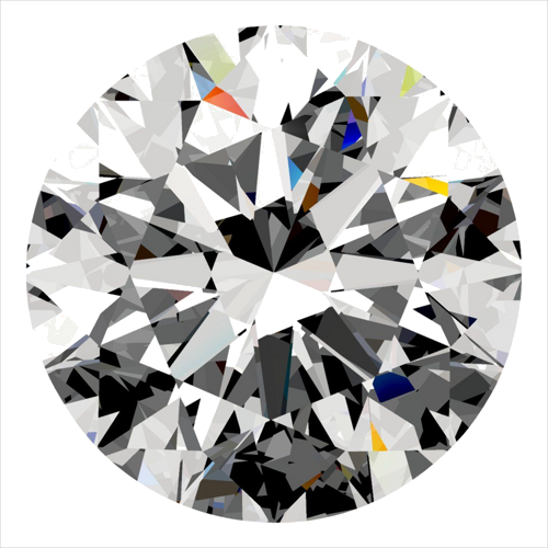 0.3 carat G-VS2 Very Good cut Natūralus Round Deimantas (1)