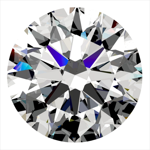 0.31 carat H-SI1 Excellent cut Natūralus Round Deimantas (1)