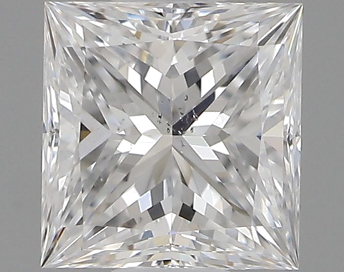 0.5 carat D-SI1 Natūralus Princess Deimantas (1)