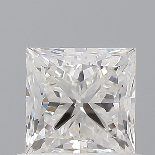 0.7 carat E-VS2 Natūralus Princess Deimantas (1)