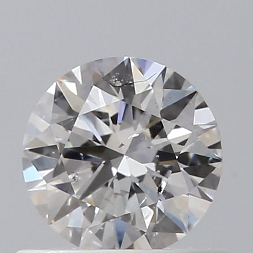 0.51 carat F-SI2 Excellent cut Natūralus Round Deimantas (1)