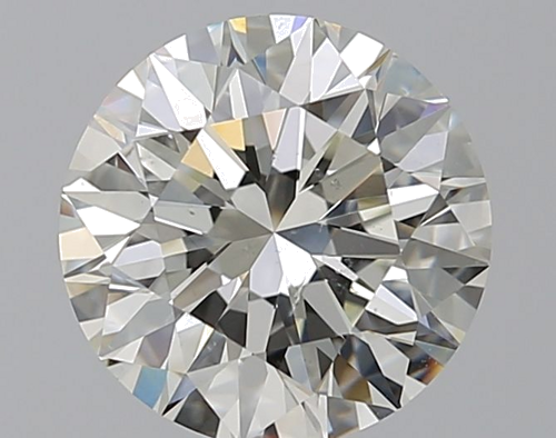 3.0 carat J-SI1 Excellent cut Natūralus Round Deimantas (1)