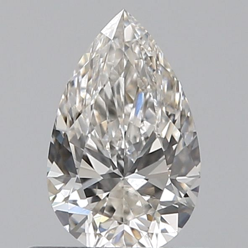 0.5 carat I-VVS1 Natūralus Pear Deimantas (1)