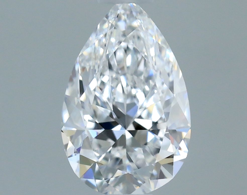 0.43 carat D-VVS1 Natūralus Pear Deimantas (1)