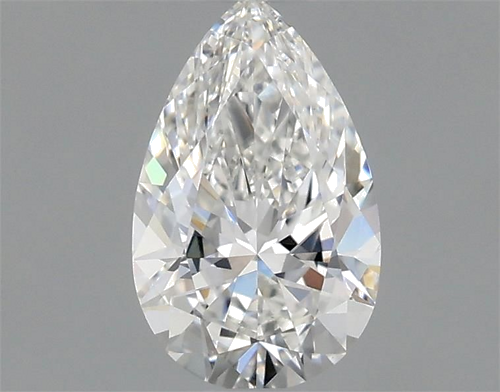 0.52 carat E-VS1 Natūralus Pear Deimantas (1)