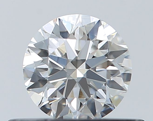 0.4 carat F-VVS2 Excellent cut Natūralus Round Deimantas (1)