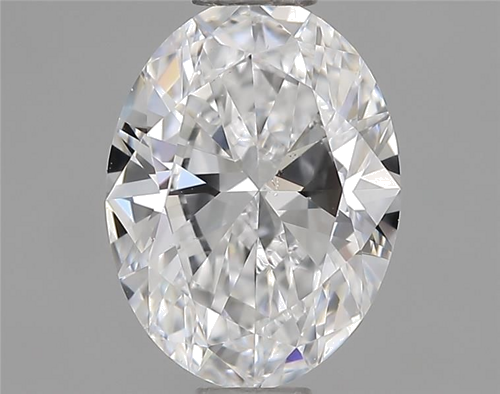 0.6 carat E-VS2 Natūralus Oval Deimantas (1)