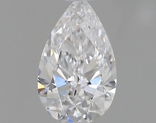 0.51 carat D-VS1 Natūralus Pear Deimantas (1)