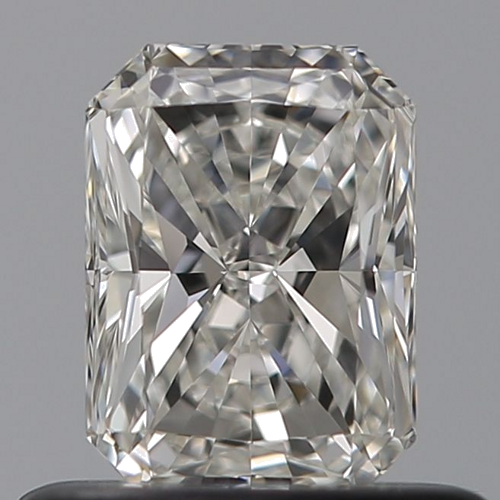 0.51 carat H-VVS1 Natūralus Radiant Deimantas (1)