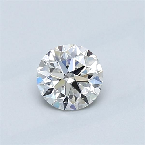 0.5 carat F-VVS1 Very Good cut Natūralus Round Deimantas (1)