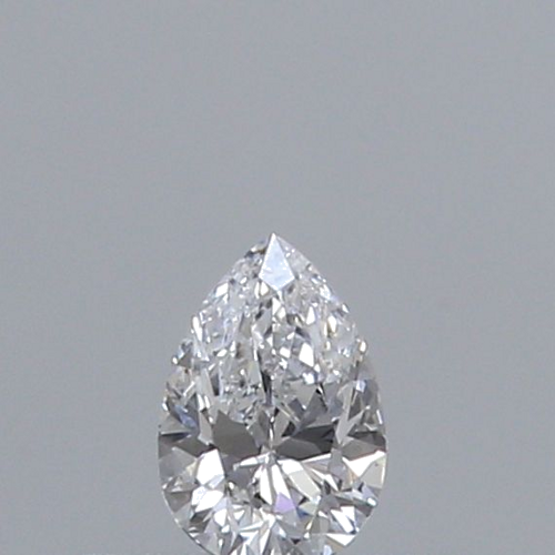 0.23 carat D-VS1 Natūralus Pear Deimantas (1)
