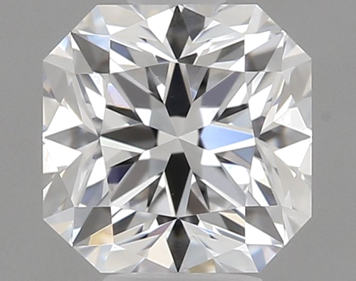0.6 carat D-VVS1 Natūralus Square Deimantas (1)