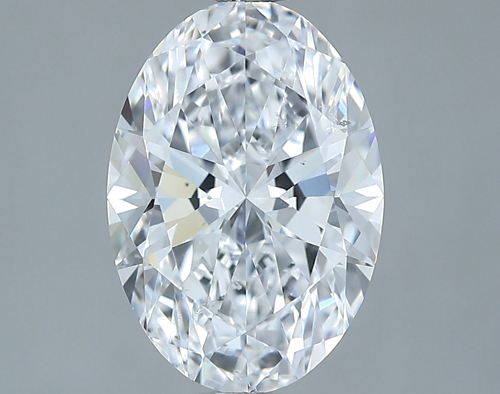 3.0 carat D-SI1 Natūralus Oval Deimantas (1)