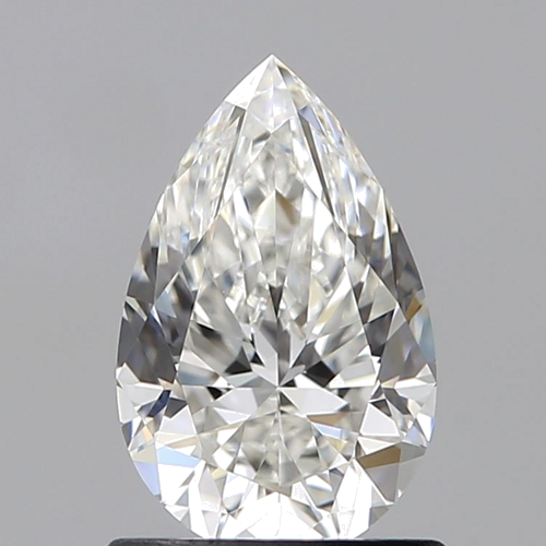 0.91 carat G-VS1 Natūralus Pear Deimantas (1)