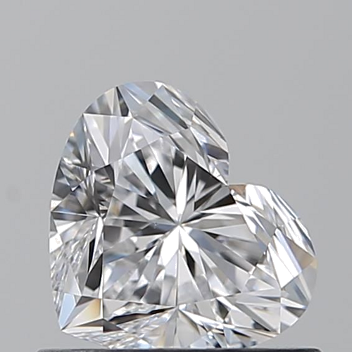 0.71 carat D-VS1 Natūralus Heart Deimantas (1)